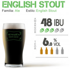 Kit Para Produzir 10 Litros de English Stout (Foreign Stout)