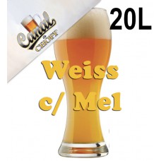 Kit Para Produzir 20 Litros de Cerveja de Trigo com Mel do CANAL DO CHOPP