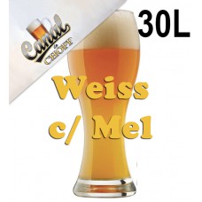 Kit Para Produzir 30 Litros de Cerveja de Trigo com Mel do CANAL DO CHOPP